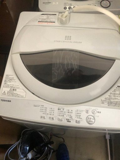 東芝 スタークリスタルドラム 洗濯機 2019年製 5kg