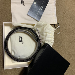 【新品】モンブラン/MONT BLANC ベルト 本革