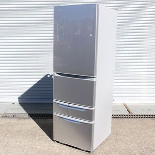 T400)TOSHIBA ノンフロン冷凍冷蔵庫 GR-J43G 410L 5ドア うるおい制御