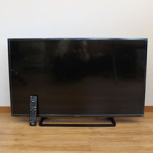 T418) ★美品★Panasonic 液晶カラーテレビ TH-43D305 43Ｖ型 新ワイドインテリジェントテレビ番組表 パナソニック TV 2016年製