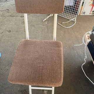 お値下げします⤵️ニトリ　折りたたみ椅子　ブラウン