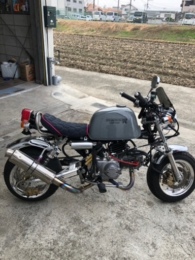 ホンダ　モンキー　ゴリラ　ローダウン　ワイドホイール　ボアアップ