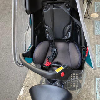 ★値下げしました！使用歴浅★2020年モデル子供乗せ電動自転車／ギュット・アニーズ・DX(BE-ELAD032)レインカバー等付属品もろもろ込み！