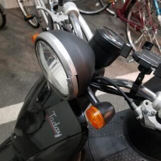 原付き50cc ホンダ Today トゥデイ スマホホルダー、ヘルメット付
