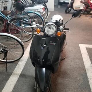 原付き50cc ホンダ Today トゥデイ スマホホルダー、ヘルメット付