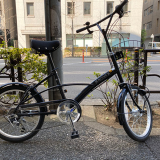 ほぼ新品のミニベロ自転車売ります。