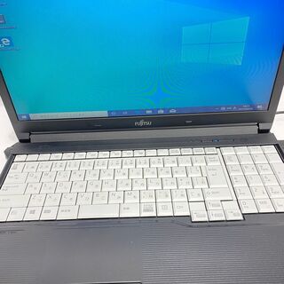★Sランク(美品) Windows10 pro 64bit ★Sランク(美品) FUJITSU A576/S [i5-6300/4ＧＢ/Ｈ500ＧＢ] Office付き ノートパソコン[383] ☆Sランク(美品) Windows10 pro 64bit ☆Sランク(美品) FUJITSU A576/S [