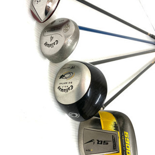 【SOLD OUT】 Callaway キャロウェイ ゴルフクラブ ＋ キャディバッグ ＋ NIKE SQ 5900ドライバー等 計13本セット