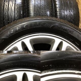 BS REGNO GRVⅡ 205/55R16】夏タイヤ【VOLVO V70 純正ホイール 16 