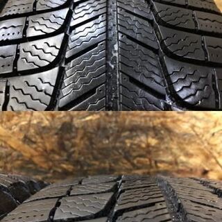 【MICHELIN X-ICE XI3 225/55R16】スタッドレス【audi A4 8K 純正ホイール 16インチ 7J5HPCD112+46】バリ溝　(MTN24) クレジットカード QR決済可能