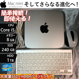【本日お届けします】超カスタム Mac mini【大容量SSD+...
