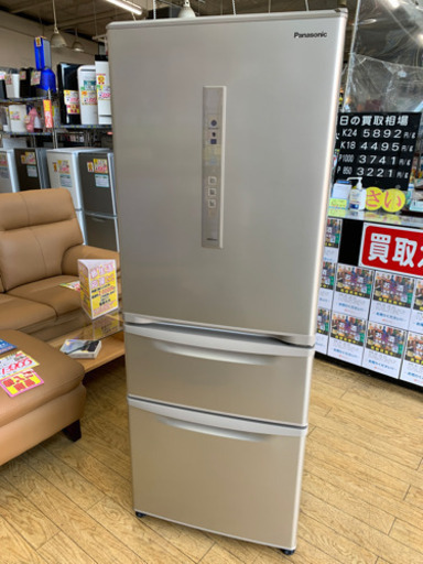 ブランドのギフト NR-C32HM-N ECONAVI 315L冷蔵庫 Panasonic ⭐️美品⭐️2018年製 パナソニック 日本製 エコナビ 冷蔵庫