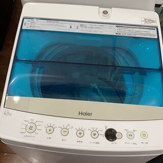 Haier 洗濯機 6kg JW-C60A 2018年製 Haier 洗濯機 6kg JW-C60A 2018年製