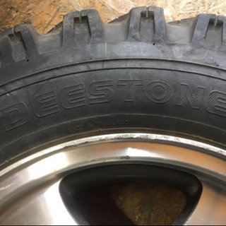 タイヤホイールセット 2本 DEESTONE EXTRA TRACTION 6.00-16 95L 6P.R