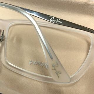 Ray-Ban レイバン メガネフレーム 55□16 135　アイウェア クリア RB7038 5452 眼鏡フレーム ☆ PayPay(ペイペイ)決済可能 ☆ 札幌市 白石区 東札幌 ☆ アウトレットモノハウス Ray-Ban レイバン メガネフレーム 55□16 135 アイウェア クリア