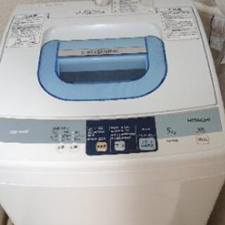 【決まりました】日立製全自動洗濯機