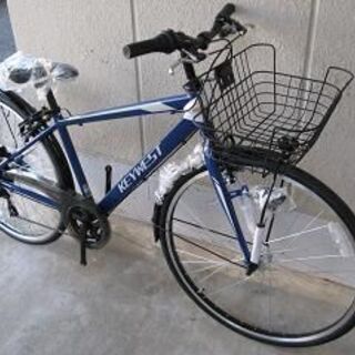 新品大特価)アルミフレーム・通勤、通学用クロスバイク（マルキン