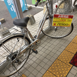 2/25 Panasonicオートライト SHIMANOギア付き 26インチ自転車オート