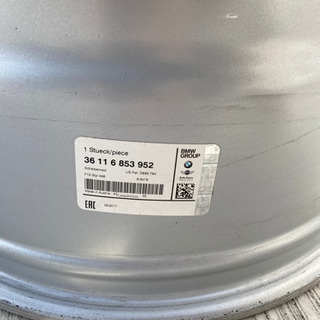 BMW純正　18×8.5J +46 PCD120 