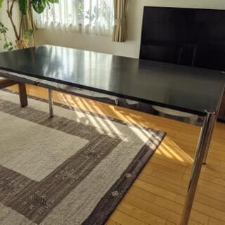 USM ハラーシステム テーブル ブラック オーク W150 スイス フリッツハラー オフィス ミーティング 作業台 デスク モダン 木製 