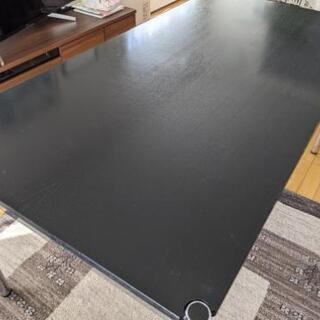 USM ハラーシステム テーブル ブラック オーク W150 スイス フリッツハラー オフィス ミーティング 作業台 デスク モダン 木製 