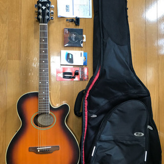 【ネット決済】エレキアコースティックギターセット