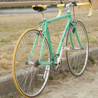 UNO PISTA ピストフレーム パーツ付き ビアンキ ピストバイク pista