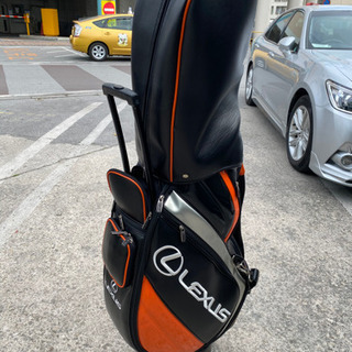 ゴルフバッグ　LEXUS キャスター付き　プロ仕様