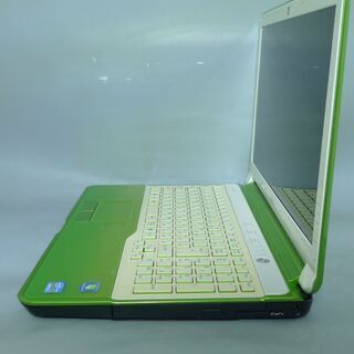 送料無料 高速SSD240GB 中古 15.6型 富士通 AH54/H ノートパソコン 第3世代Core i5 8GB Blu-ray 無線 カメラ Windows10 Office グリーン