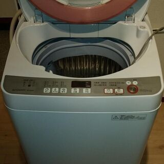 洗濯機 SHARP ES-GE60R 今日か明日に取りに来れる方