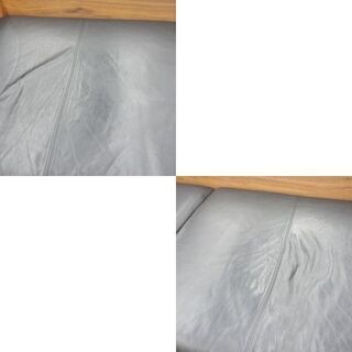 【売約済】MASTERWAL/マスターウォール BEAK SOFA/ビーク ソファ 3シーター レザー ウォールナット 3人掛けソファ 幅200cm ☆  札幌市 北区 屯田