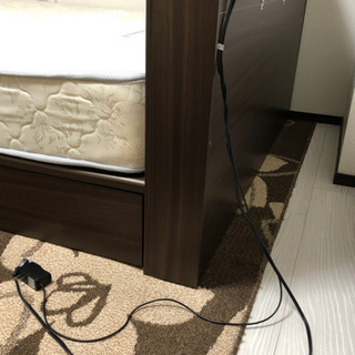 [お譲り先決定]ワイドダブルベッド