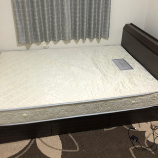 [お譲り先決定]ワイドダブルベッド