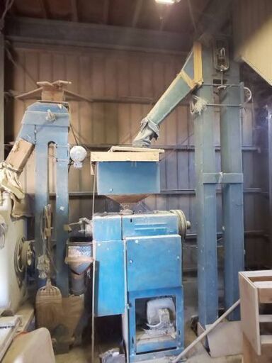 業務用精米機(木製)、モーター