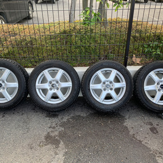 ホンダフィット用　アルミホイールとスタッドレスタイヤ(中古)