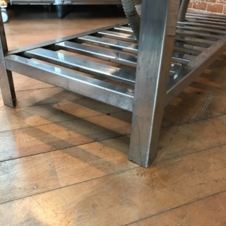 ステンレス製 2槽シンク 流し台 1200×450 厨房 飲食店