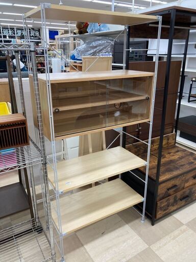 無印良品 ユニットシェルフ ガラス扉棚付 www.pn-tebo.go.id
