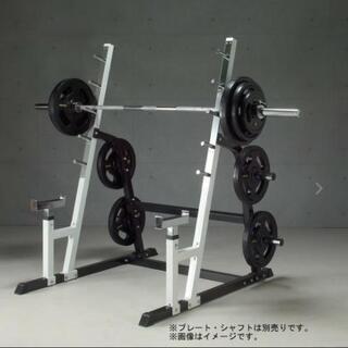 IROTEC パワースクワットラック バーベル140キロセット