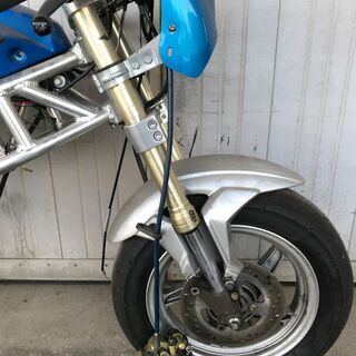 希少!!! アルミトラスフレーム・アルミスタビ付スイングアーム・倒立