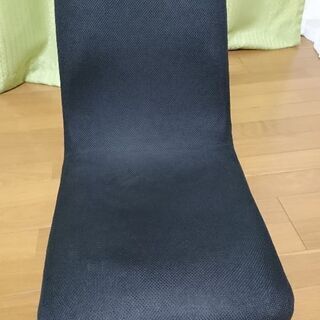 黒クッション座椅子（取引予定者決定済）