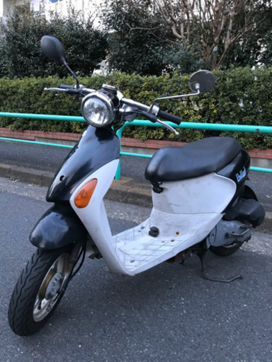 【快速】 原付 スズキ レッツ4 パレット 黒色 4st S10