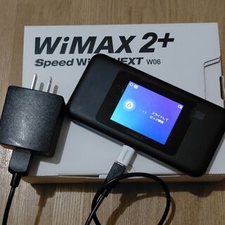 【中古】WiMAX Speed Wi-Fi NEXT W06 モ...