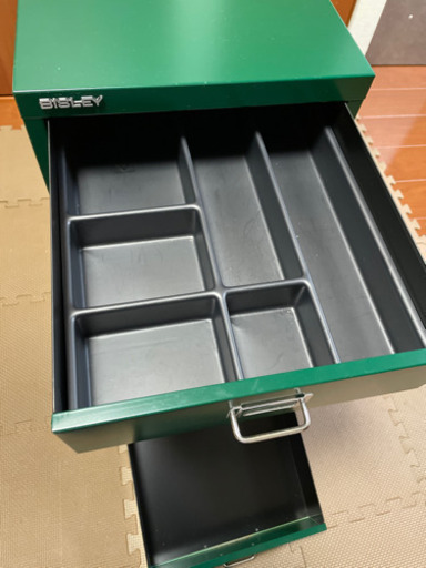 BISLEY ビスレー A3 6段 キャビネット グリーン
