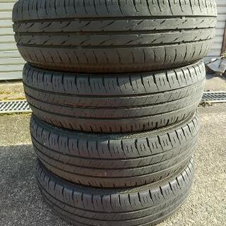 DUNLOP 155/65‐14 交換も可能。