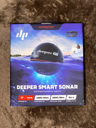 値下げ】ディーパープロ 注文 投げれる魚探！ 