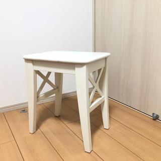 サイドテーブル　ホワイト　白