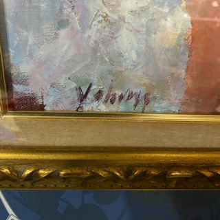 油絵　　海外で買いました。