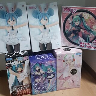 【ネット決済・配送可】初音ミク　フィギュア　限定時計