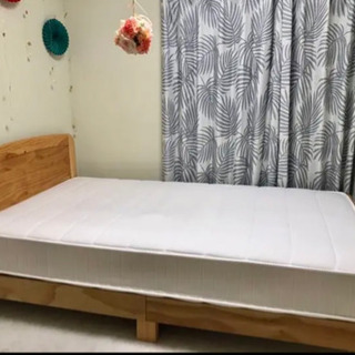 ニトリセミダブルベッド 美品