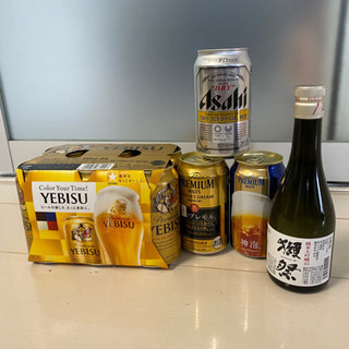 生ビールと日本酒